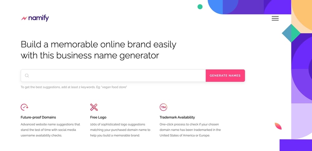 Best Free Blog Name Generators - Namify