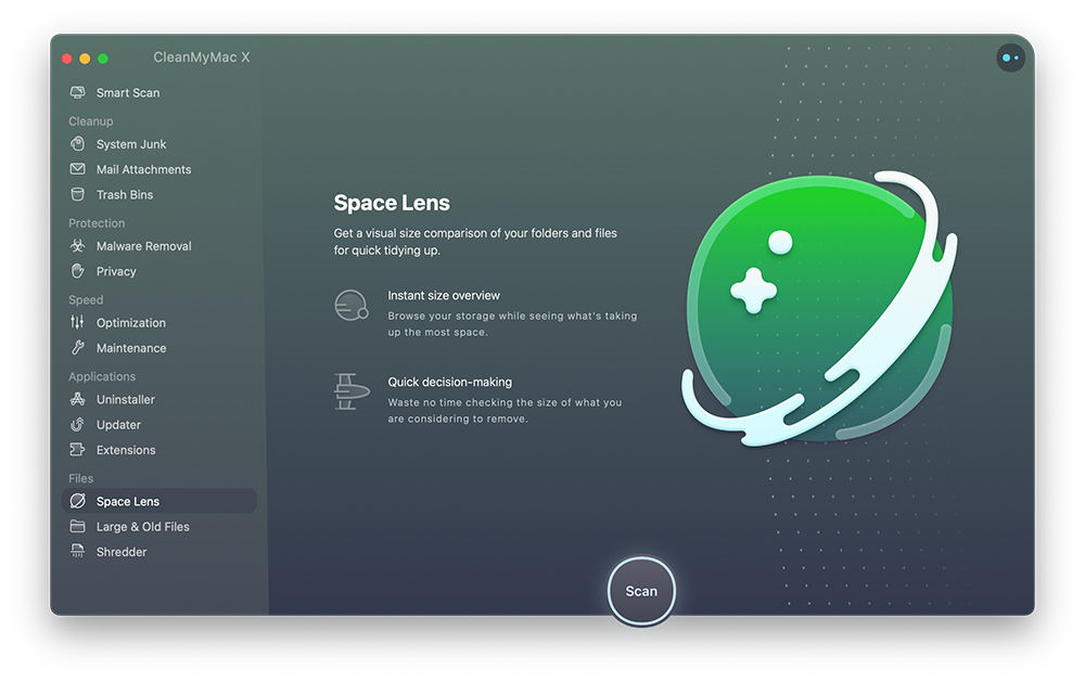 CleanMyMac-X-Space-Lens